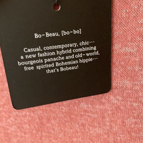 Bobeau Women’s Chic Boho Pullover Cowl Neck MIDI Dress - Picture 9 of 10